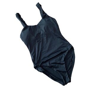 NWT Andie The Marbella One Piece Swimsuit Black Small